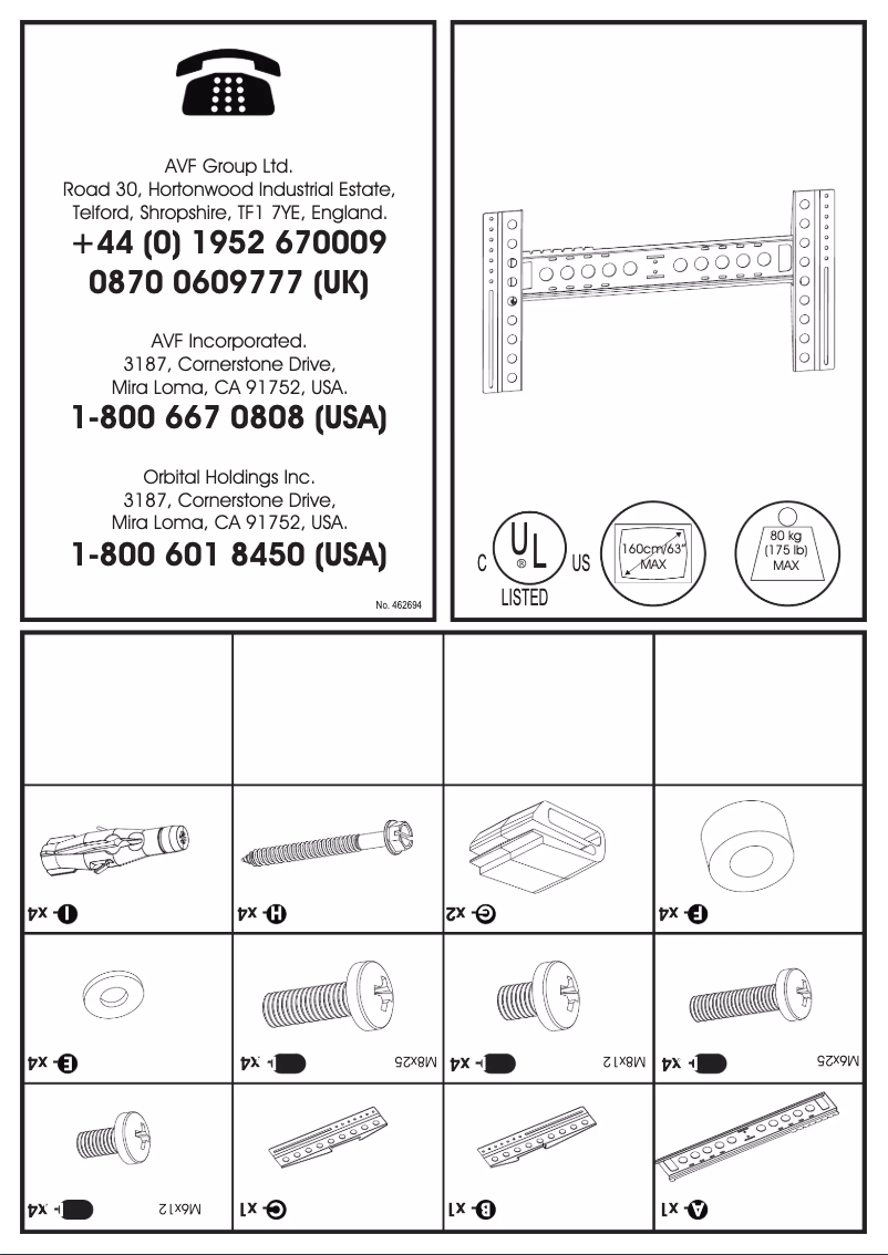 Página nº 1 - Manual de usuario AVF EL800B-A