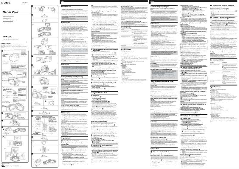 Imagen de la primera página del manual del dispositivo MPK-THC