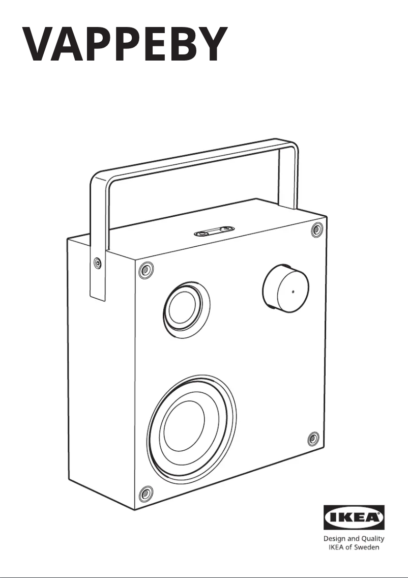 Imagen de la primera página del manual del dispositivo VAPPEBY 405.173.84
