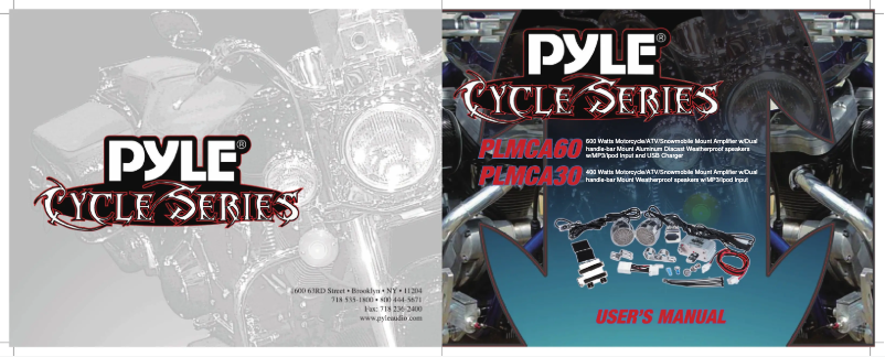 Página 1 del manual Manual de usuario Pyle PLMCA60