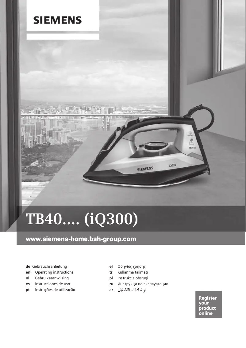 Imagen de la primera página del manual del dispositivo TB402810