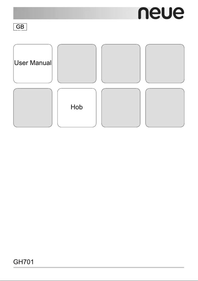 Imagen de la primera página del manual del dispositivo GH701