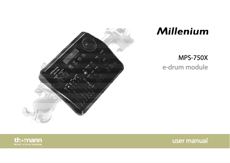 Página nº 1 - Manual de usuario Millenium MPS-750X