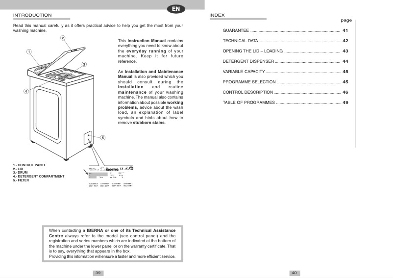 Imagen de la primera página del manual del dispositivo LB ITL 1013 T