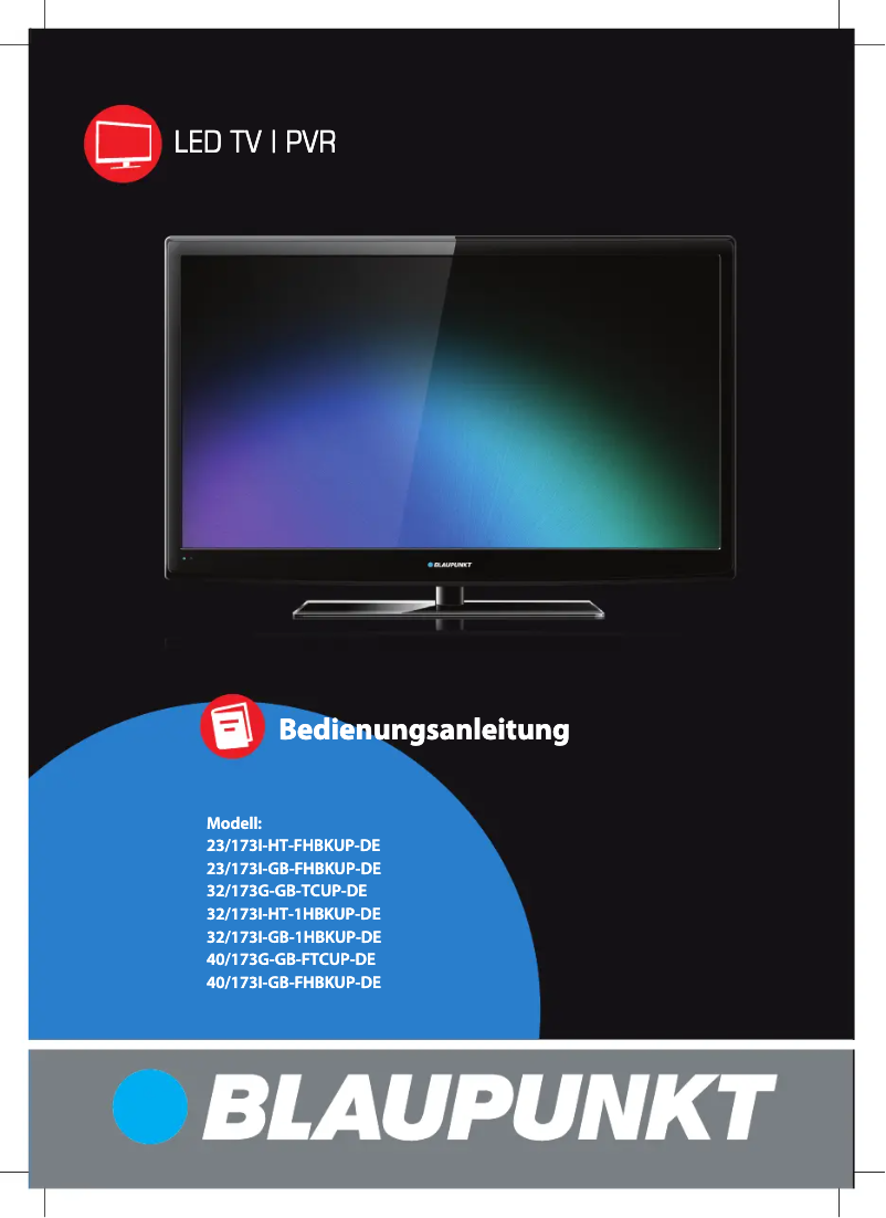 Imagen de la primera página del manual del dispositivo 40/173I-GB-FHBKUP