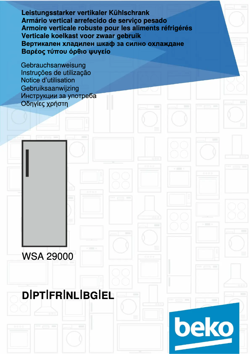 Página 1 del manual Manual de usuario Beko WSA 29000
