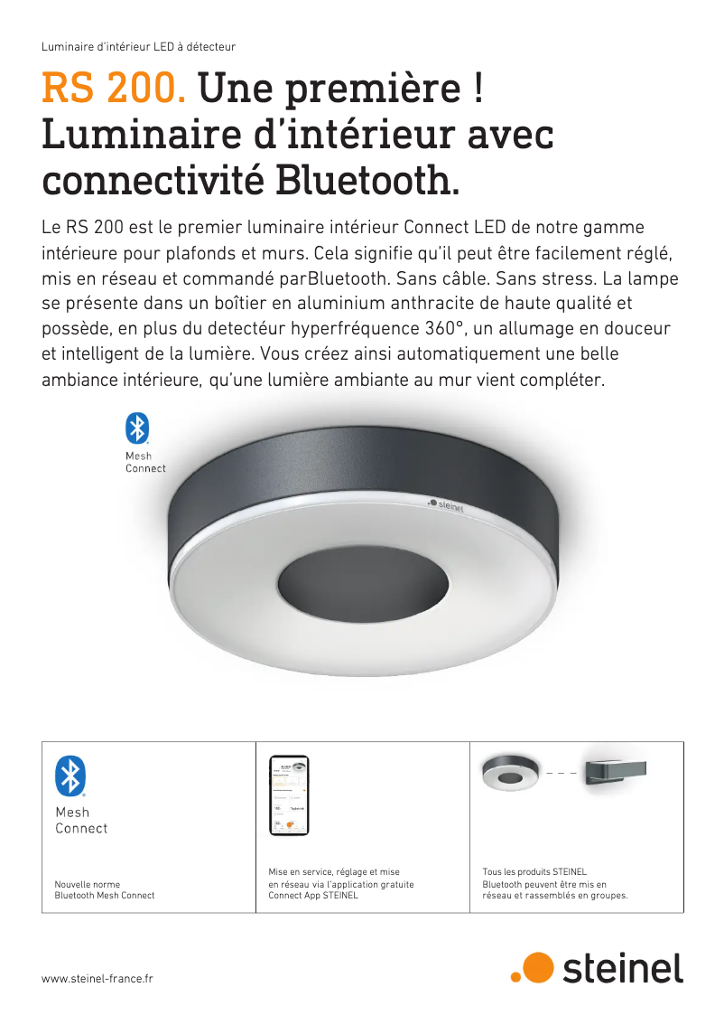 Página 1 del manual Folleto Steinel RS 200 SC