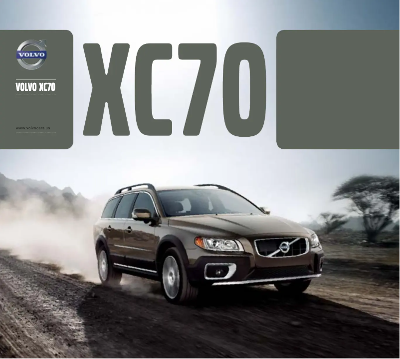 Imagen de la primera página del manual del dispositivo XC70 (2013)
