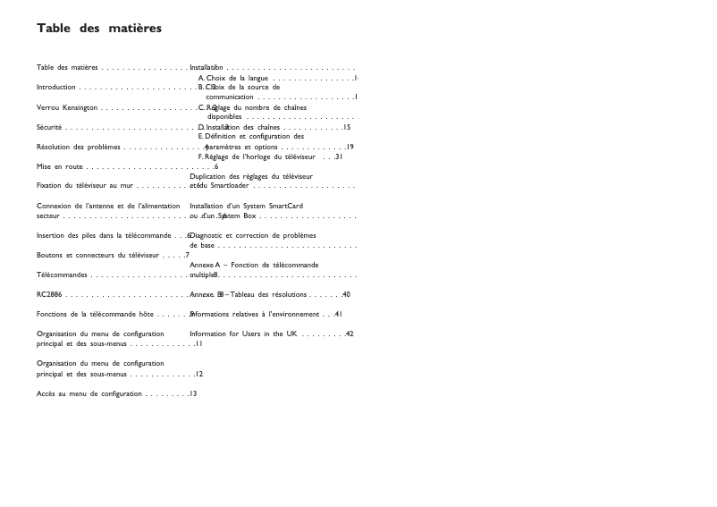 Imagen de la primera página del manual del dispositivo 26HF7875