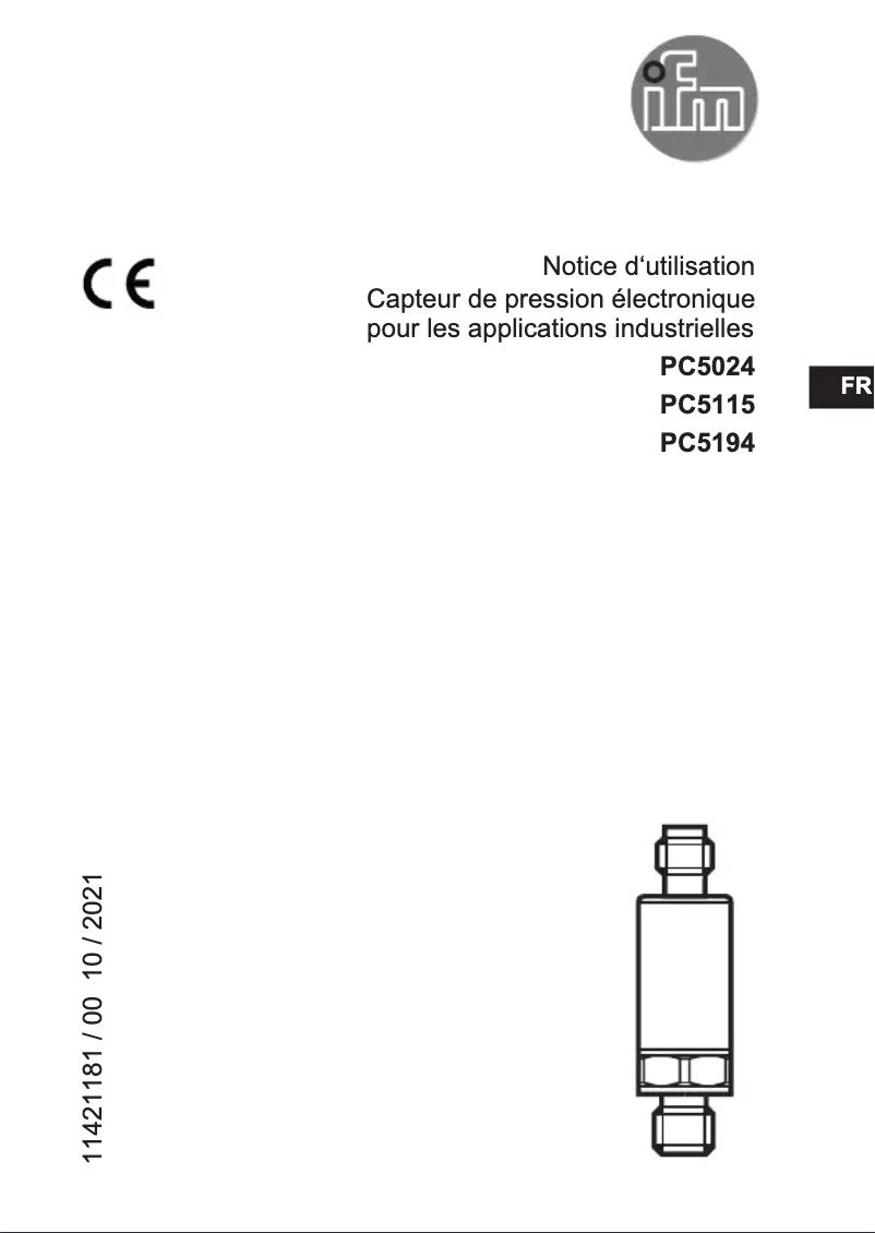 Imagen de la primera página del manual del dispositivo PC5194