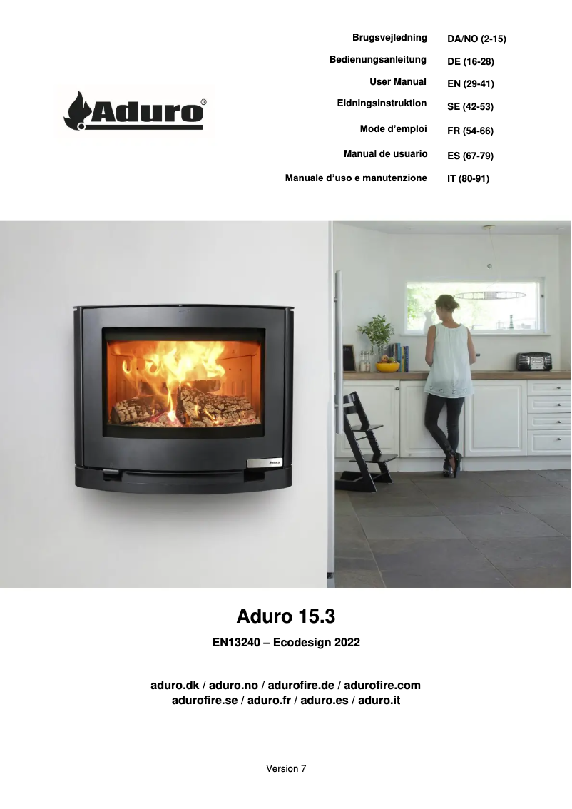 Imagen de la primera página del manual del dispositivo 15.3