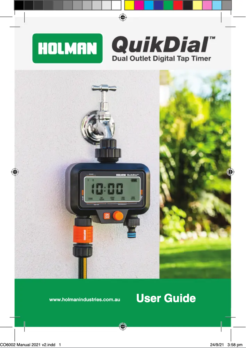 Página nº 1 - Manual de usuario Holman CO6002