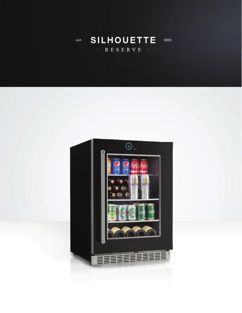 Imagen de la primera página del manual del dispositivo Silhouette SRVBC050L