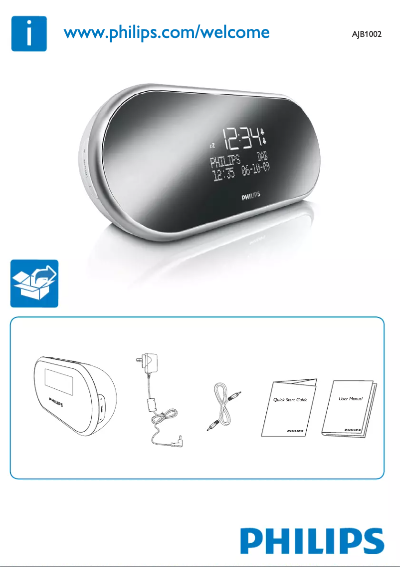 Imagen de la primera página del manual del dispositivo AJB1002