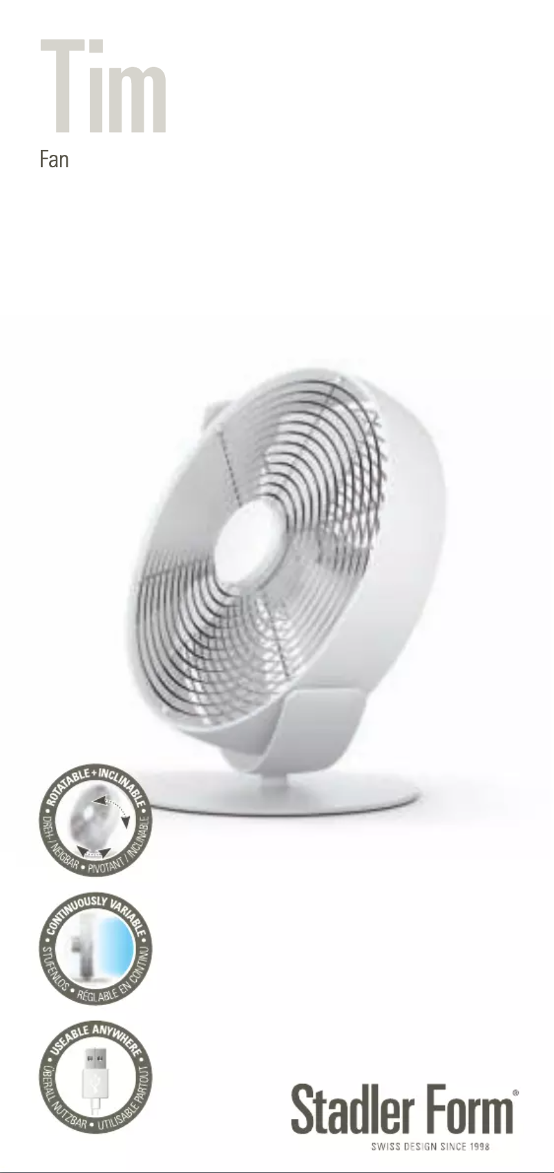 Imagen de la primera página del manual del dispositivo Tim