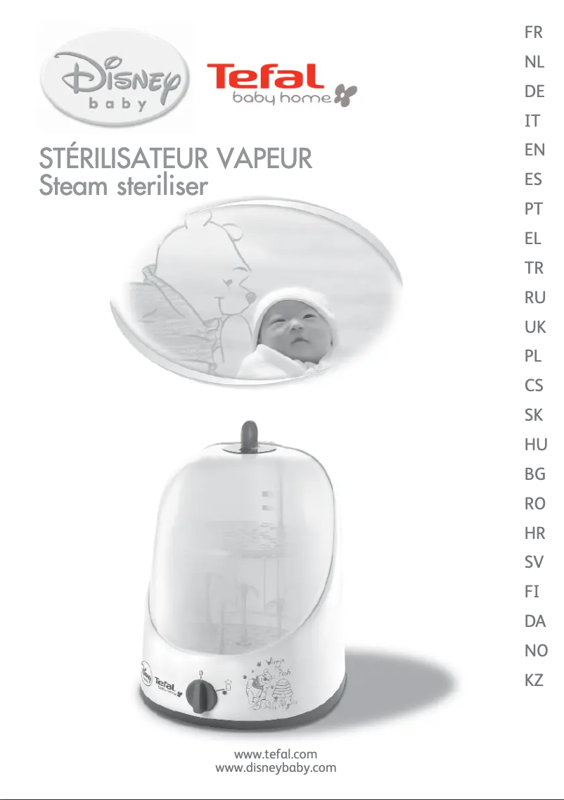 Imagen de la primera página del manual del dispositivo Disney TD7300K0