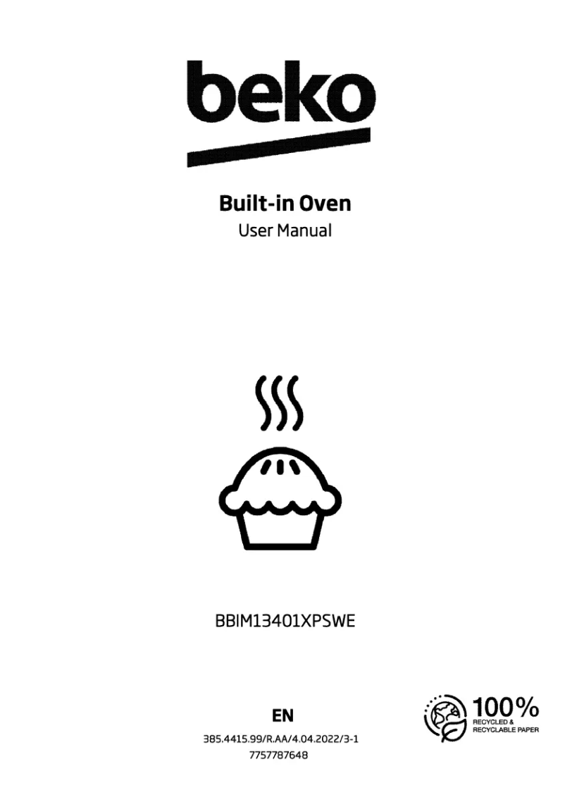 Página 1 del manual Manual de usuario Beko BBIM13401XPSWE