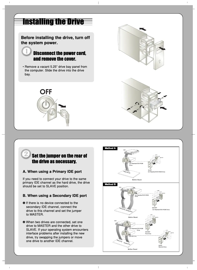 Imagen de la primera página del manual del dispositivo GCC-H21N