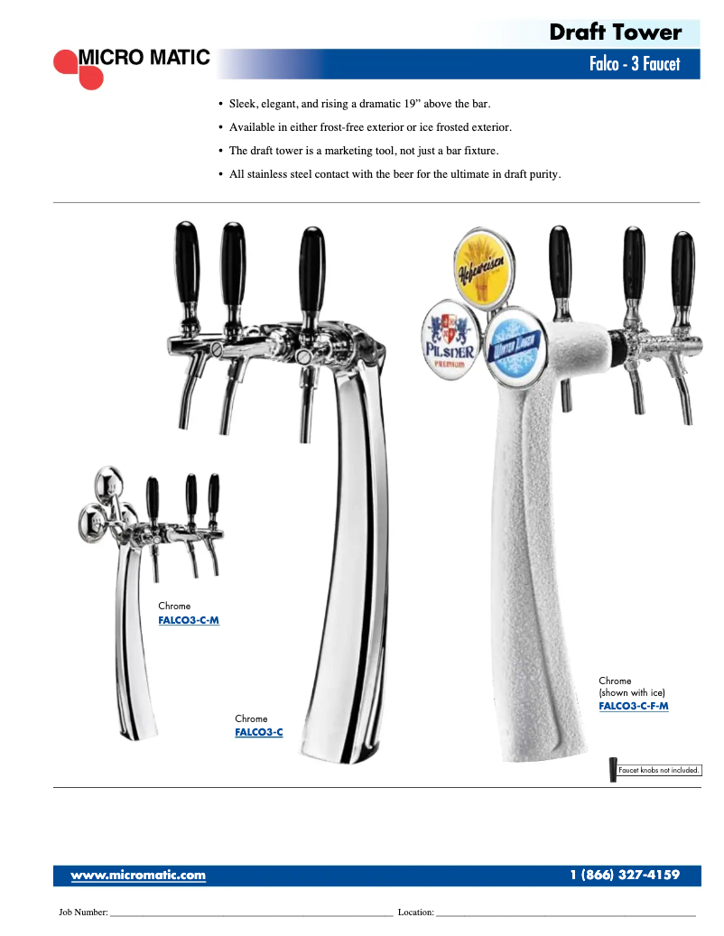 Página 1 del manual Manual de usuario Micro Matic FALCO3-C