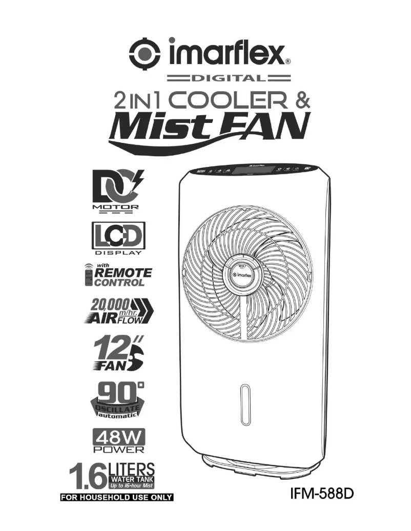 Página 1 del manual Manual de usuario Imarflex IFM-588D