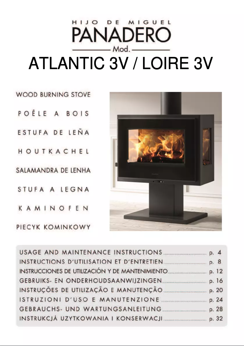 Página 1 del manual Manual de usuario Panadero Loire 3V