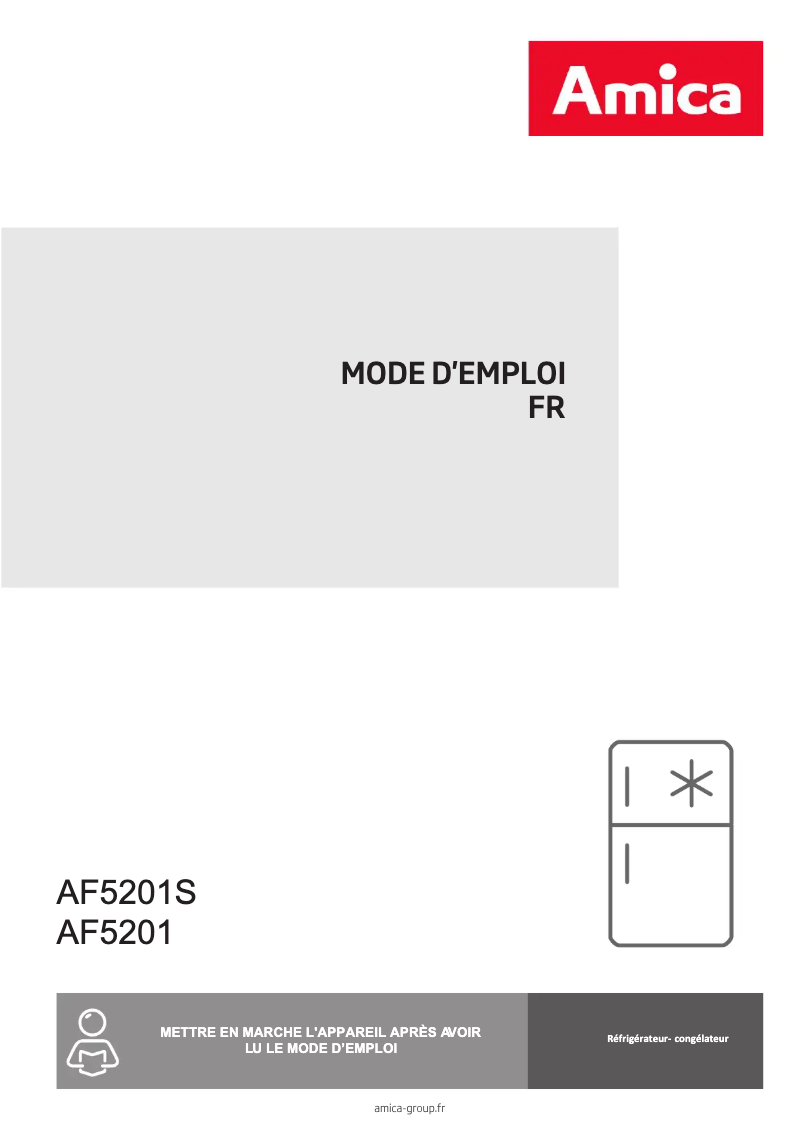 Imagen de la primera página del manual del dispositivo Af5201s