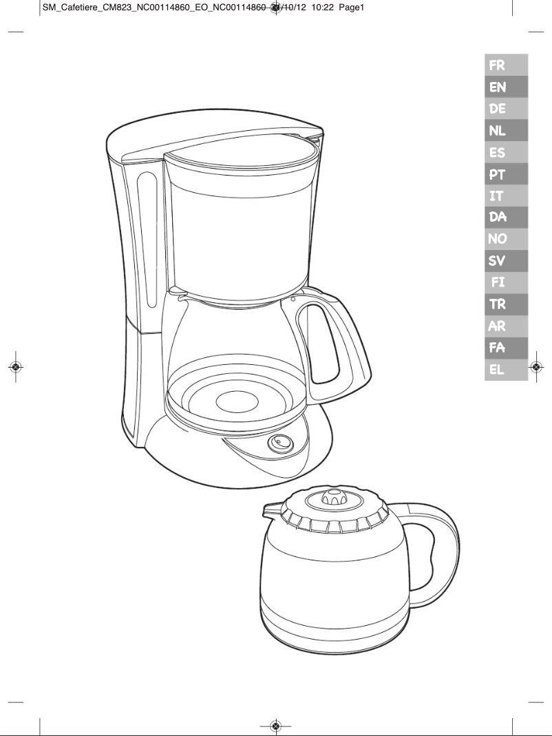 Imagen de la primera página del manual del dispositivo FT1105 Subito