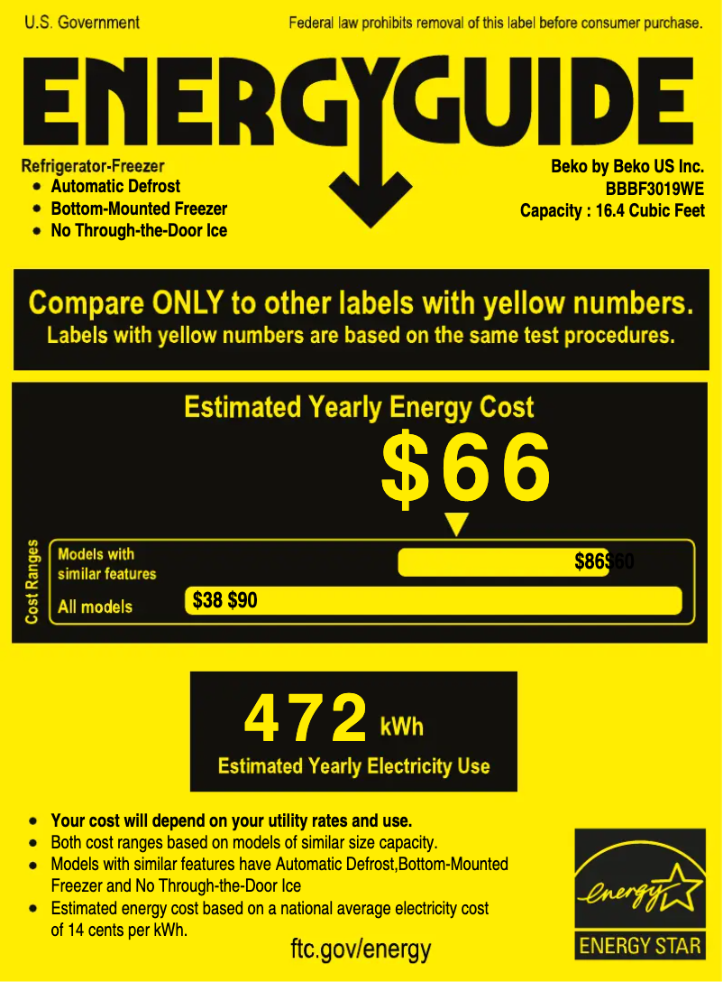 Imagen de la primera página del manual del dispositivo BBBF3019WE
