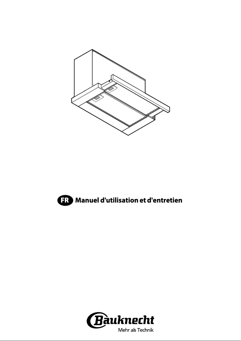 Página 1 del manual Manual de usuario Bauknecht DBAH 65 AM X