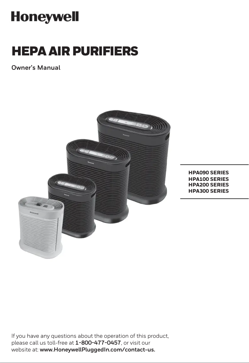 Imagen de la primera página del manual del dispositivo HPA300COM