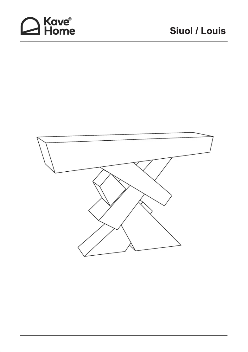 Imagen de la primera página del manual del dispositivo Louis