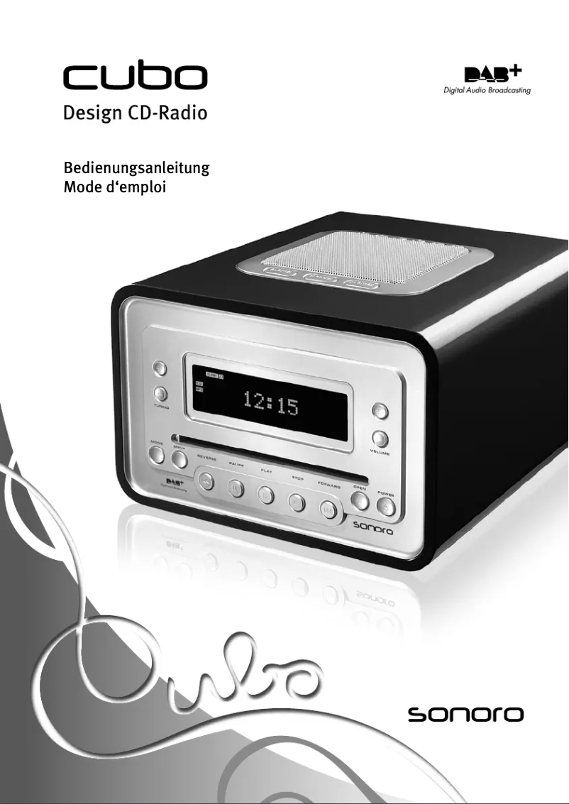 Página nº 1 - Manual de usuario Sonoro cubo DAB+ AU-1800