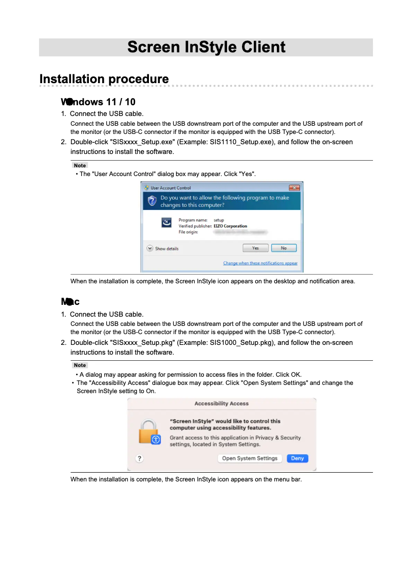 Imagen de la primera página del manual del dispositivo FlexScan EV2785