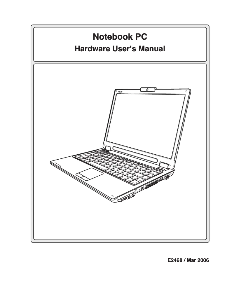 Página nº 1 - Manual de usuario Asus W7J