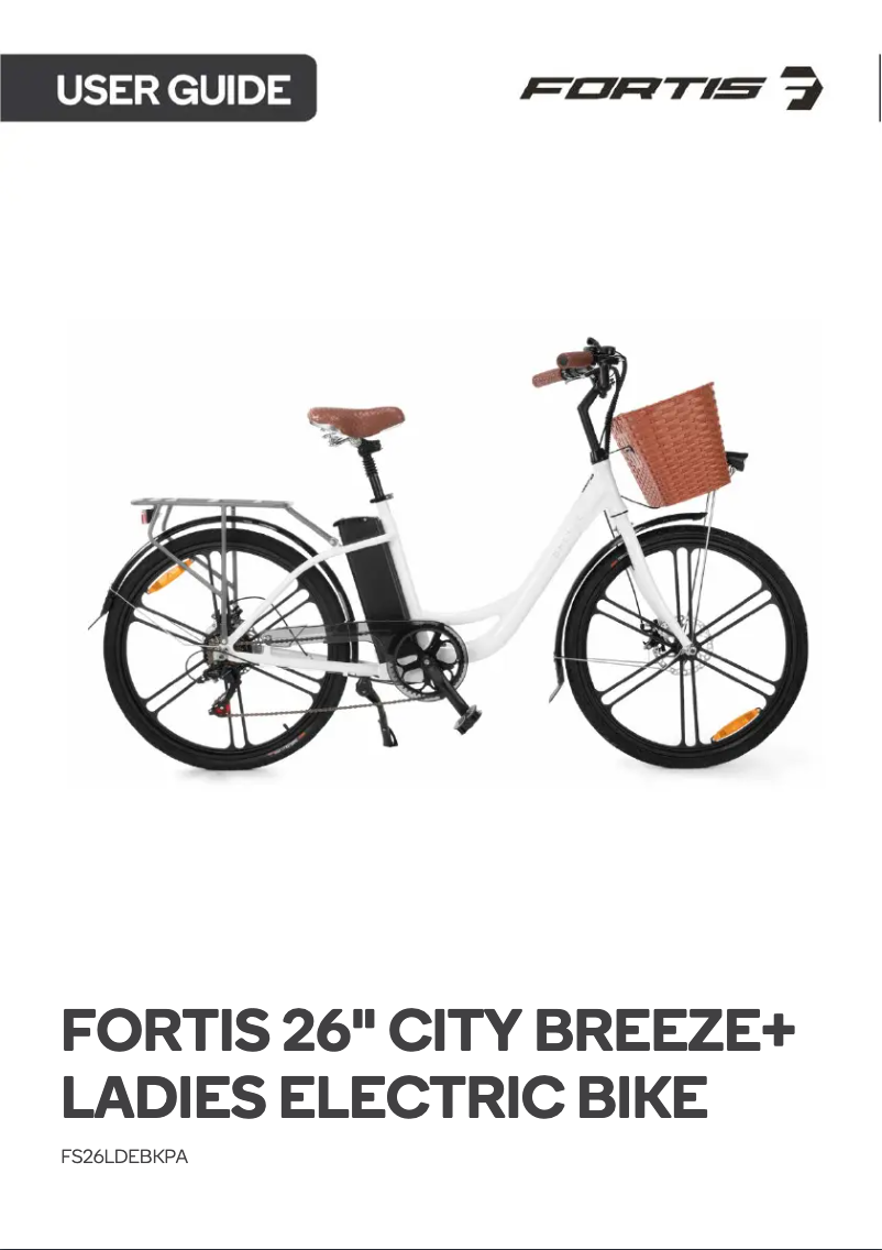 Página nº 1 - Manual de usuario Fortis FS26LDEBKPA