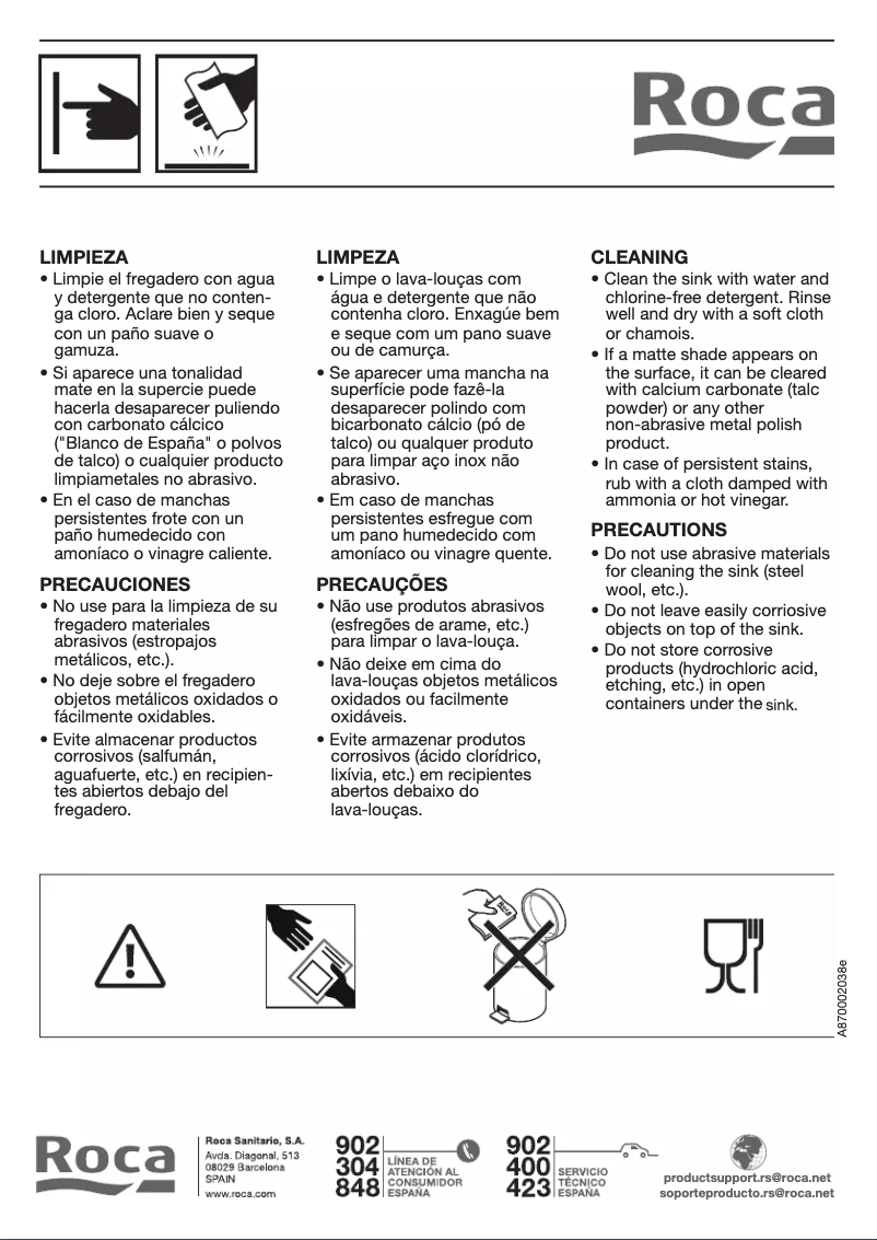Imagen de la primera página del manual del dispositivo Viena