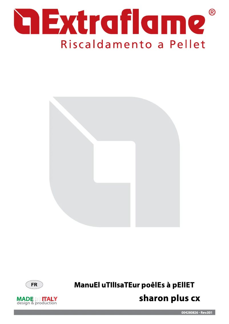 Imagen de la primera página del manual del dispositivo Sharon Plus CX Petra