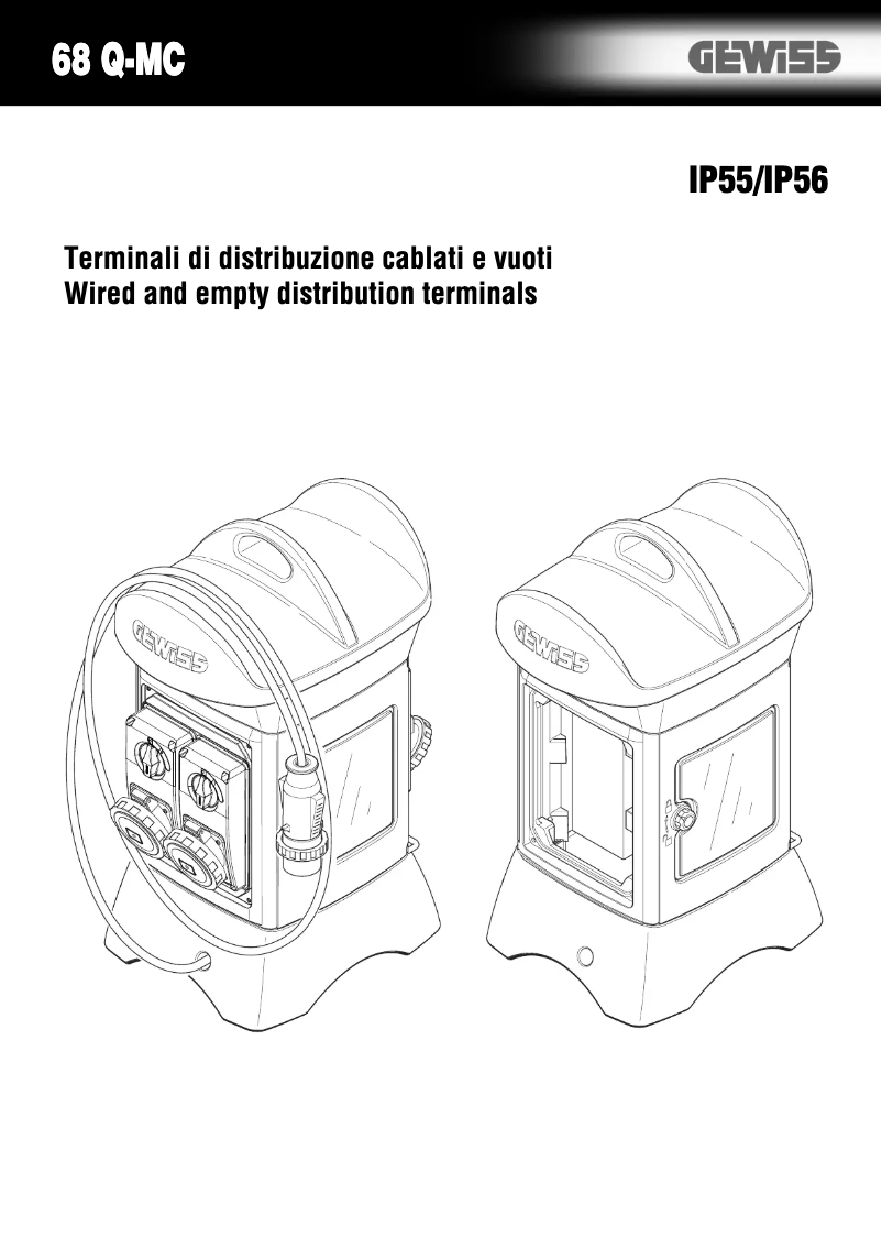 Imagen de la primera página del manual del dispositivo GW68712A