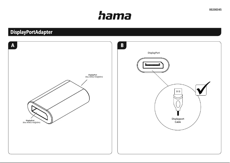 Página 1 del manual Manual de usuario Hama 00200345