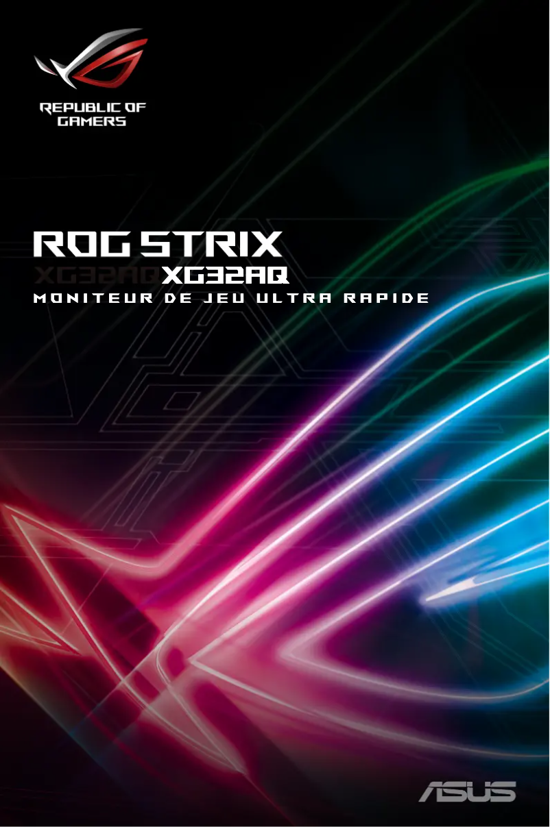 Página 1 del manual Manual de usuario Asus ROG Strix XG32AQ