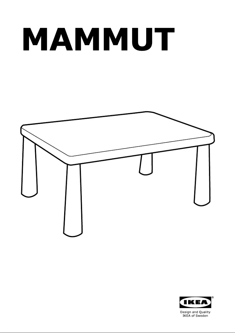 Imagen de la primera página del manual del dispositivo MAMMUT 603.651.67