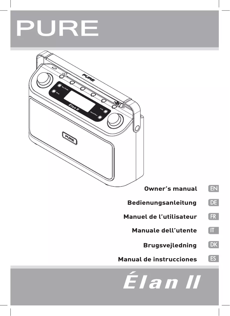 Página nº 1 - Manual de usuario Pure Elan 2