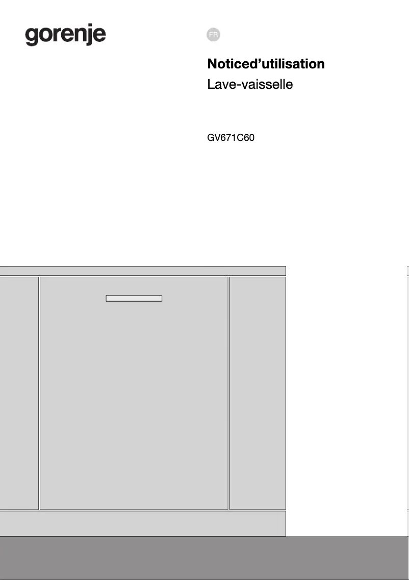 Página 1 del manual Manual de usuario Gorenje GV671C60