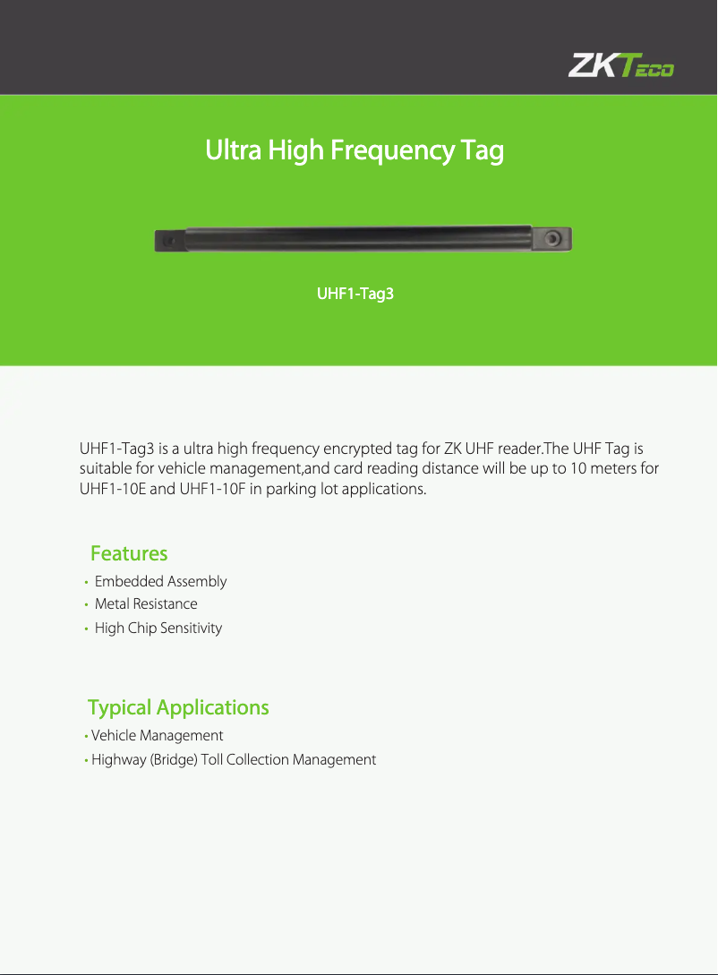 Imagen de la primera página del manual del dispositivo UHF 6Pro