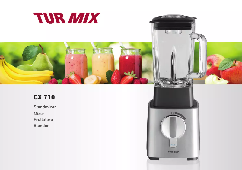 Imagen de la primera página del manual del dispositivo CX 710