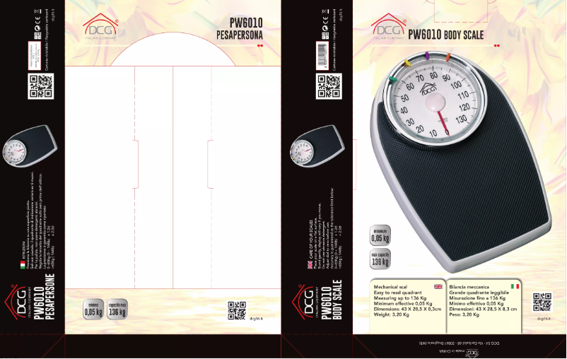 Página nº 1 - Manual de usuario DCG PW6010