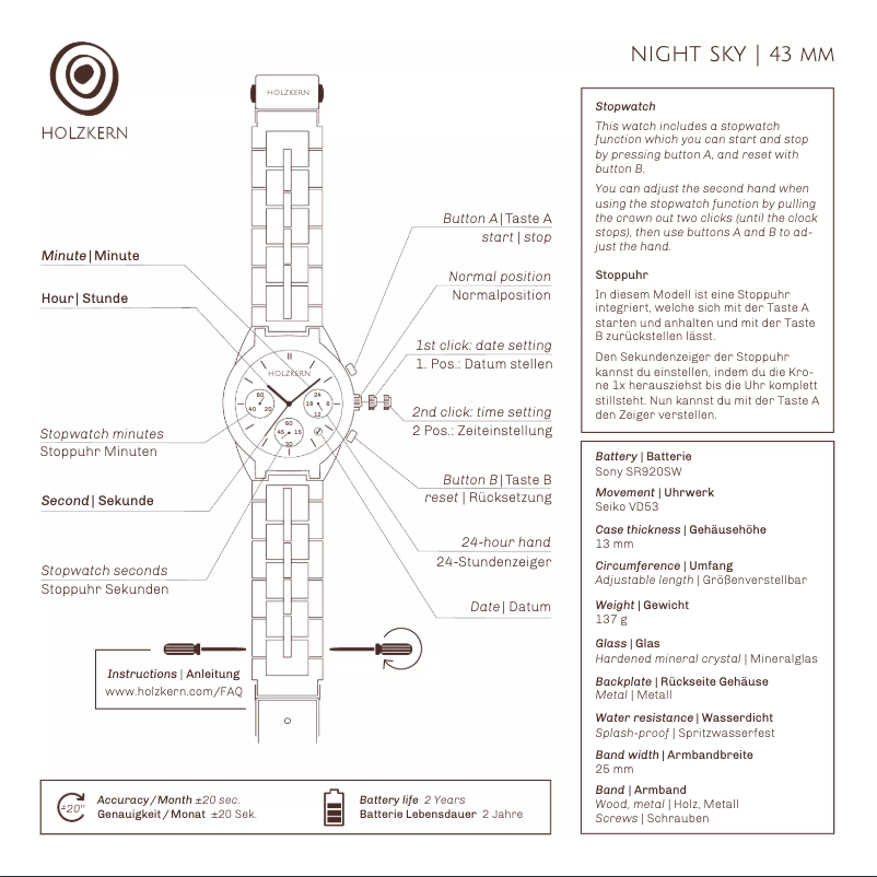 Imagen de la primera página del manual del dispositivo Milky Way