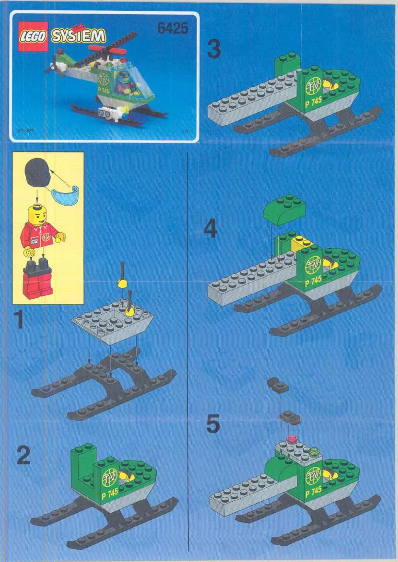 Imagen de la primera página del manual del dispositivo Helicopter