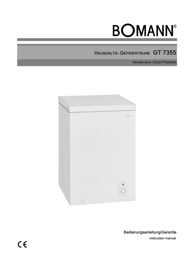 Imagen de la primera página del manual del dispositivo GT 7355