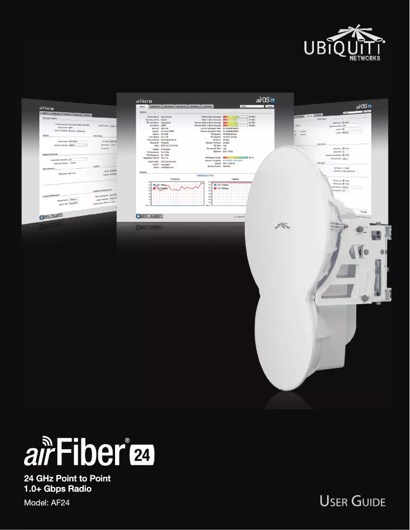 Imagen de la primera página del manual del dispositivo AF-24